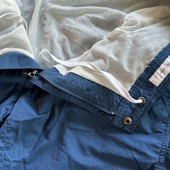 Onia The Calder 7.5" Navy Swim Trunks Size 32 Mesh Lined Pockets - Picture 5 of 7